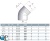 Отвод 45º ПВХ CEPEX (клеевой-внутр. резьба BSP) 2 Отвод 45º ПВХ CEPEX (клеевой-внутр. резьба BSP) 2
