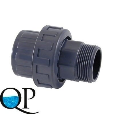 Муфта разборная ПВХ, EPDM CEPEX (клеевая-нар.резьба BSP) 1