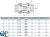 Клапан обратный подпружиненный ПВХ, CEPEX, разборные муфтовые окончания (резьбовой BSP) 2 EPDM