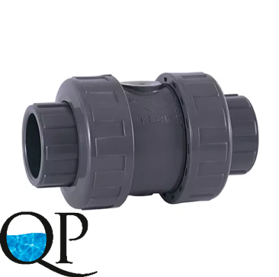 Клапан обратный подпружиненный ПВХ, EPDM CEPEX, разборные муфтовые окончания (клеевой) 1