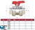 Кран шаровой ПП (PPH) CEPEX серия STD (уплотнение шара PTFE, остальные FPM), разборные муфтовые окончания (резьбовой BSP) 2 Кран шаровой ПП (PPH) CEPEX серия STD (уплотнение шара PTFE, остальные FPM), разборные муфтовые окончания (резьбовой BSP) 2