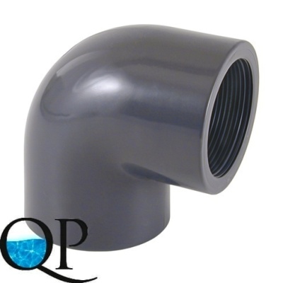 Отвод 90º ПВХ CEPEX (внутр. резьба BSP) 1