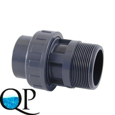 Муфта разборная тип 3 ПВХ, EPDM CEPEX (клеевая-нар.резьба BSP) 1