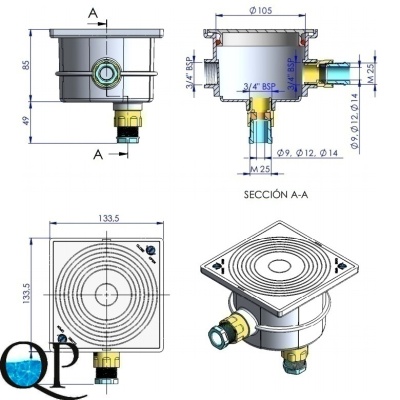 КОРОБКА СОЕДИНИТЕЛЬНАЯ 2 ABS