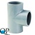 Тройник 90º ХПВХ Corzan® CEPEX (клеевой) 1