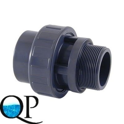 Муфта разборная тип 2 ПВХ, EPDM CEPEX (клеевая-нар.резьба BSP) 1