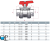 Кран шаровой ПВХ CEPEX серия STD (уплотнение шара PTFE, остальные EPDM), разборные муфтовые окончания (клеевой) 2 Кран шаровой ПВХ CEPEX серия STD (уплотнение шара PTFE, остальные EPDM), разборные муфтовые окончания (клеевой) 2
