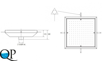 РЕШЕТКА ГИДРОМАССАЖНАЯ 2
